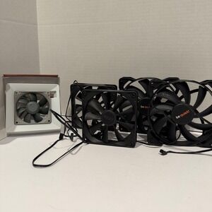 Set of 5 PC Case Fans: 1-Noctua NF-R8, 2-NZXT, 2-be quiet! See description below